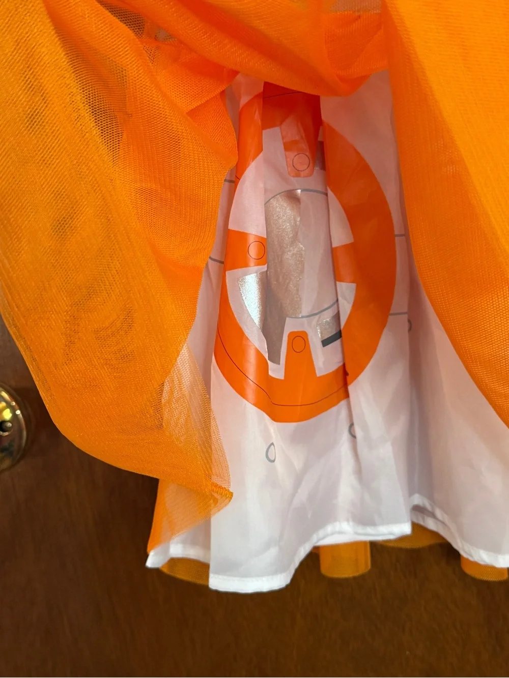 Disney Parks Star Wars BB-8 Tulle Dress Girls Size Small (S) Like New